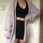 A New Day Slouchy Grey Cardigan Photo 0