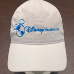 Disney  Vacation Club‎ “Member” White/Blue Strapback Hat DVC Exclusive Cap Photo 0