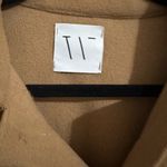 Wrthy Cropped Boxy Caramel Brown Shirt Jacket Shacket Size L Photo 1