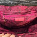 Betsey Johnson Vintage Genuine Leather black ruffle shoulder bag Photo 12