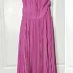 NWT Jonathan Simkhai Carli Plissé Halter Midi Photo 5