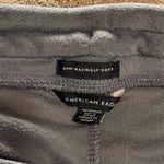 American Eagle  Ahhh-Mazingly Soft Blue Crushed Velvet Jogger Sweatpants XS EUC Photo 2