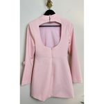 Likely  Mick Floral Long Sleeve Minidress in Pink Size US 8 Photo 5