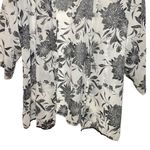 Kaktus Womens Kimono Style Open Front Blouse Lightweight Floral Sz Small Medium Photo 2