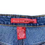 Cosmopolitan Dark Blue Wash Y2K Floral Jeans  Beaded Design Women’s Size 10 Reg! Photo 2