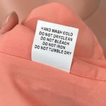 Davi & Dani NWT Davi & Dani Balloon Tie Elbow Sleeve Gauze Dress Lined Size SMALL Coral Photo 8