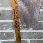 James Jeans  Ankle Pant Jean Woman's 26 Stretch Metallic Mid Rise Showgirl Twiggy Photo 6