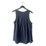 Lucky Brand  Navy Elephant Graphic Tank Top Size Large Cotton Photo 6