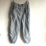 Sundance  Riviera Linen Flax Cotton Grey Pants Size 8 Photo 1