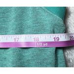 Adidas Hooded Zip Vest Womens Size Medium Blue/Green Athletic Gym Workout Logo Photo 13