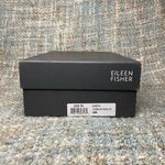 Eileen Fisher Doe Tumbled Nubuck Leather Heeled Sandal in Earth Photo 9