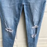 American Eagle Jeans Hi Rise Jegging Light Wash Distressed 6 Long Women’s Photo 7