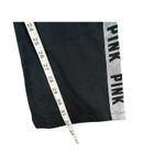 Victoria's Secret Victoria Secret PINK Y2K Fold Over Bling Flare Yoga Pants L Black Sequin Logo Photo 9