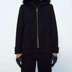 ZARA Wool Blend Hooded Parka Photo 0