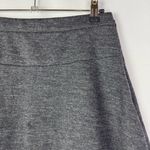 Loft Ann Taylor Petites Dark Gray Circle A-Line Skirt 2P Photo 2