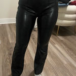 Princess Polly  Faux Leather Pants Black Photo 0