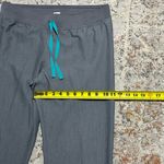 FIGS  High Waisted Livingston Straight Leg Scrub Pants Size Medium Graphite Photo 7