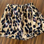 SheIn EUC Leopard Animal Print Shorts L Photo 3