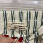 Urban Outfitters  Vertical Striped Green Cotton Blend Pants Size S Photo 3