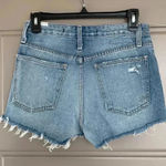 Lovers + Friends  DENIM HIGH WAIST JEAN SHORTS 25 Photo 3