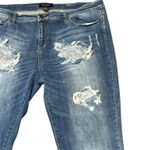 Judy Blue  High Rise Sequined Distressed Jeans 1XL Photo 2
