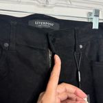 NWT Stitch Fix Liverpool Abby Ankle Suede Skinny Jean In Black Size 10/30 Photo 3