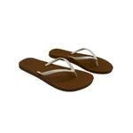 REEF  Sandals Women 10 Brown Ivory Glitter Cushion Stargazer Flip Flops Outdoor Photo 5