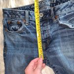 American Eagle Boy Crop Stretch Jeans Button Fly Photo 9