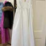 Lulus Ivory Backless A-Line Bow Maxi Dress Wedding/Graduation Photo 2