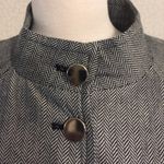 NEW!! Chic Herringbone Cape Jacket Size M Photo 1
