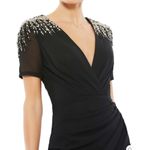 Mac Duggal  55704 Womens SEQUINED EMBELLISHED SHOULDER EVENING GOWN Photo 3