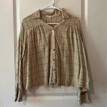 Newbury Kustom Cropped Flannel Top Photo 2