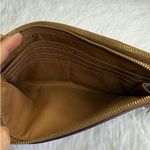 Coach Brown Double Zip Wallet Wristlet Photo 4