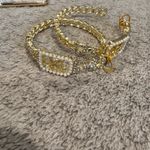 CC Gold Chain Link Earrings Photo 2