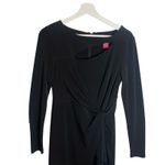 Catherine Malandrino  Dress Women's Size 6 Black Long Sleeve Cocktail Evening Photo 3