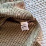 Pact  Apparel Women's Mink Grey Ribbed Turtleneck Sweater Tunic Photo 2