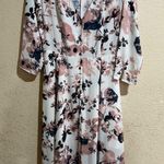 Yumi Kim  floral button front midi dress Photo 0