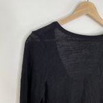 Sanctuary Womens Black Long Sleeve Shirt Size S Grunge Emo Layered Long Tunic Photo 3