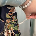 Selfie Leslie  Blue floral Romper size‎ medium Photo 9