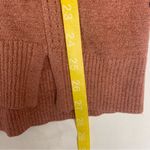 Barefoot Dreams  women's large cozy chic rose gold ultra light Warm Knit Pullover Photo 6