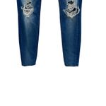 AYR  Skinny Jeans Distressed Denim Stretch Medium Wash Blue Size 25 x‎ 30 Photo 7