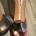 Salvatore Ferragamo  Vintage Block Heel Pump Bronze Metallic Size 8.5 AAA‎ Photo 8