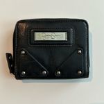 Jessica Simpson  Small Wallet - Black with Silver Buttons‎ Photo 0
