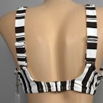 Calia Carrie Underwood Swim Bikini Top 36C Brown White Stripe Underwire New Size undefined Photo 6