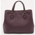 Kate Spade  Purple‎ Saffiano Leather Laurel Way Evangelie Satchel Photo 3