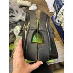 Coach  Leah CB990 Black Leather Loafers Lug Sole Women's Size 9B Photo 5