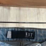 Kut From The Kloth High Rise Jane Jean Short Distressed Denim Cutoff NWT Size 00 Photo 1