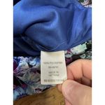 Dress Barn Women Size 1X Floral Sleeveless Blouse Pleated Colorful Flowing Artsy Photo 5