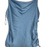 1. State  Women's Cowl Neck Tank in Slate Blue‎ L NWT Photo 0