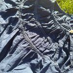 Old Navy Navy Blue Boxy Blouse Photo 1